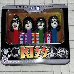 KISS Limited Edition Pez Dispenser Set Sealed